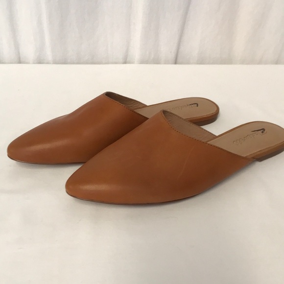 Madewell Shoes - Madewell The Remi Mule in Brown leather J8261